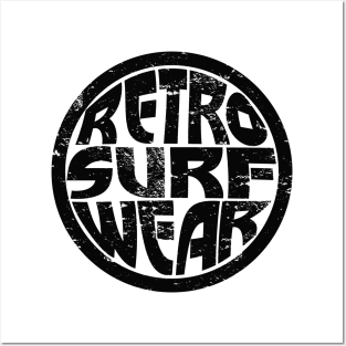 Retro Surf Wear Posters and Art